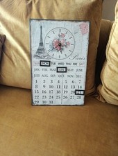 Shabby chic clock for sale  FAREHAM