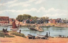Walberswick ferry postcard for sale Walberswick ferry postcard for sale  UK
