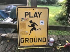 Vintage sign play for sale  Leesville