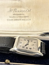 Benson solid silver for sale  GREAT YARMOUTH