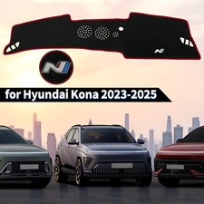 para Hyundai Kona 2023-2025 N-line Dashboard Pad Dashmat Flanela VERMELHO comprar usado  Enviando para Brazil