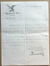 Autografo p.tarantola comandan usato  Milano