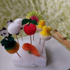 Vintage cocktail sticks for sale  MARKET HARBOROUGH