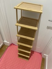 Tier bamboo shoe for sale  UK