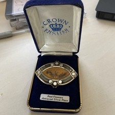 Silver plate brooch for sale  THORNTON-CLEVELEYS