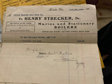 Marietta 1906 billhead for sale  Brentwood