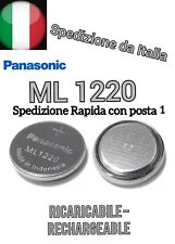Batteria ml1220 panasonic usato  Chiocchio