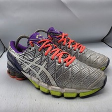 Tênis esportivo Asics Gel Kinsei 5 feminino tamanho 9.5 prata corrida caminhada T3E9J comprar usado  Enviando para Brazil