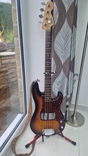Fender squier bass for sale  SKIPTON