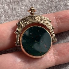 Antique bloodstone swivel for sale Antique bloodstone swivel for sale  UK