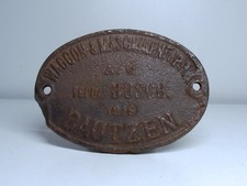 Schild waggon maschinenfabrik gebraucht kaufen Schild waggon maschinenfabrik gebraucht kaufen  Bremen