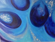 Turbulent sea abstract for sale  GAINSBOROUGH
