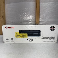 Cartucho de toner genuíno Canon 128 preto novo lacrado caixa desgastada comprar usado  Enviando para Brazil