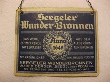 Werbeschild alt blech gebraucht kaufen  Deutschland