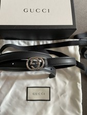 Schmaler gucci leder gebraucht kaufen  Hannover