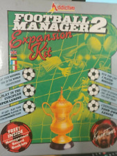 Football Manager 2 Expansion Kit (1988) Commodore C64 (Tape, Manual, Box) works, usado comprar usado  Enviando para Brazil