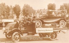 Monte Vista Rio Grande Co. Colorado RPPC 1919 First Annual Stampede - Dodge Auto comprar usado  Enviando para Brazil
