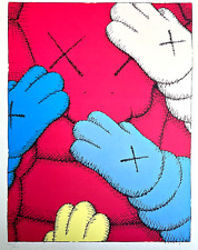 Kaws litografia coa usato  Roma