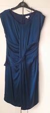 Blue silk dress for sale  HEREFORD