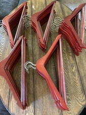Conjunto de 50 cabides para calças de madeira escura cereja comprar usado  Enviando para Brazil