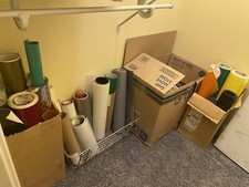 Rolos de vinil para plotter novos e usados diversos vários tipos sólidos e impressos comprar usado  Enviando para Brazil