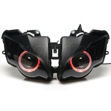 Farol projetor montado vermelho halo anéis adequados para Honda CBR1000RR 08-11 09 10 comprar usado  Enviando para Brazil