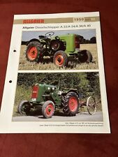 Allgaier traktor dieselschlepp gebraucht kaufen  Rotenburg