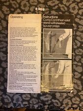 Rare corby corinthian for sale  WALSALL
