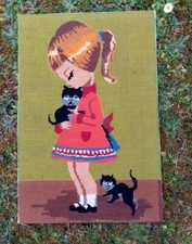 Canevas tapisserie vintage d'occasion  Châlette-sur-Loing