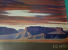 Pôster arte sudoeste Three Mesas década de 1980 Ed Mell comprar usado  Enviando para Brazil