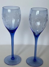 Vintage handblown blue for sale  Bentonville