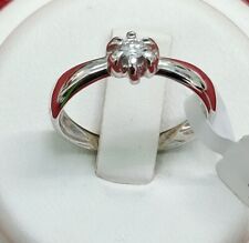 Anello solitario fiori usato  Bologna