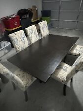 Mesa de 6 lugares madeira cereja (com extensor e cadeiras) comprar usado  Enviando para Brazil