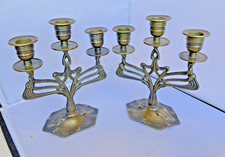 art nouveau candlesticks for sale  NORTHWICH