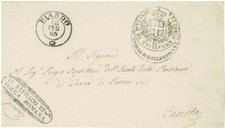 Regno v.e. lettera usato  Formia