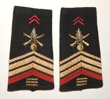 Fourreaux epaules infanterie d'occasion  Senozan
