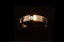 Diamantring gold 375 gebraucht kaufen  Duisburg