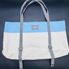 Canvas blue tote for sale  Willow Grove