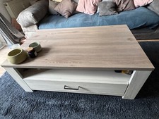 Couchtisch höffner holzoptik gebraucht kaufen  Düsseldorf