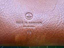 Ground. brown leather for sale  LONDON