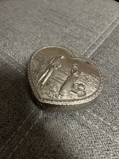 Silberdose schmuckdose herzsch gebraucht kaufen  Weilersbach