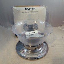 Salter kitchen weighing for sale  CHESTERFIELD