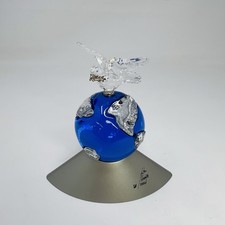 Estatueta Swarovski Crystal 2000 L.E Wings Of Peace World Planet Dove World Peace comprar usado  Enviando para Brazil