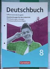 Deutschbuch handreichungen den gebraucht kaufen  Baden-Baden