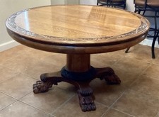 Solid oak clawfoot for sale  Fort Myers