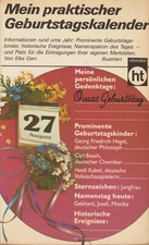 Praktischer geburtstagskalende gebraucht kaufen  Neuss