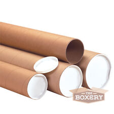  2x24'' Kraft Mailing Shipping Packing Tubes 50/cs do Boxery  comprar usado  Enviando para Brazil