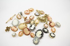 Costume cameo jewellery for sale  LEEDS