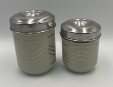 Stainless steel canisters for sale  PRESTON