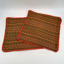Pair vintage cushion for sale  STOKE-ON-TRENT